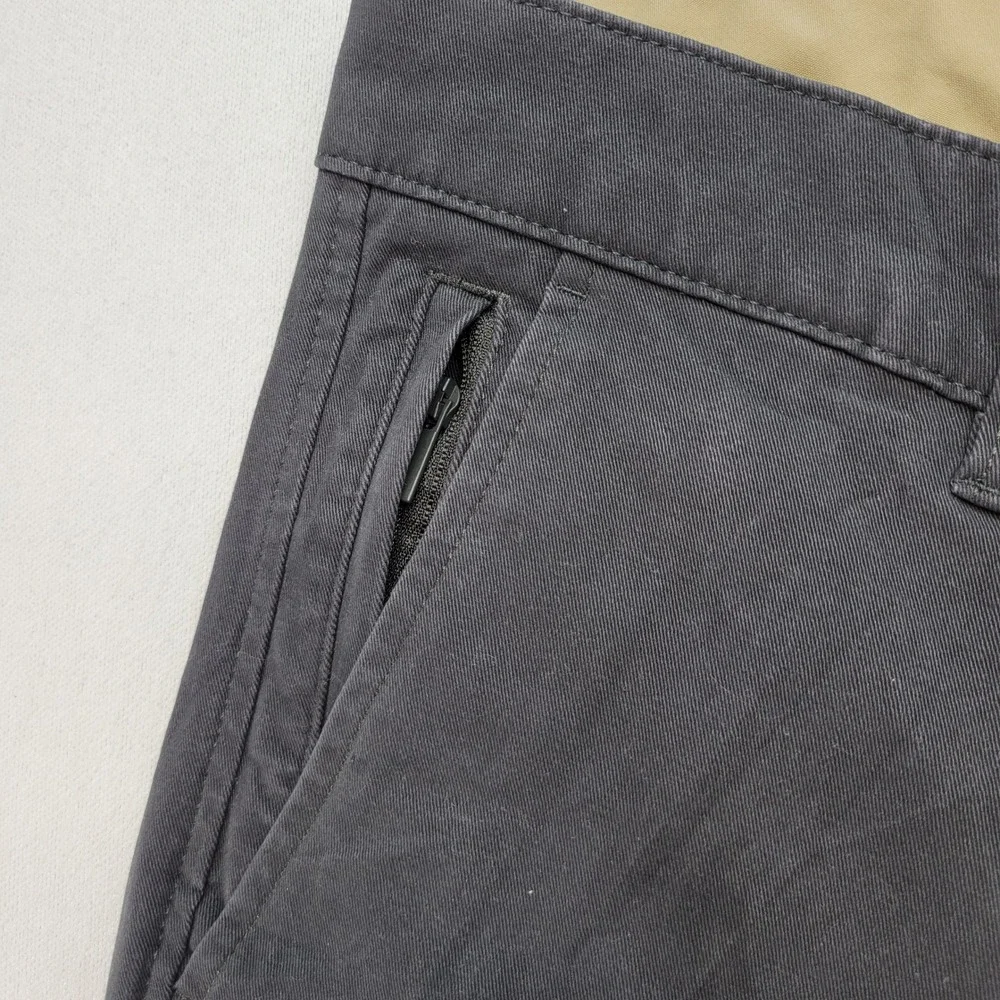Dockers Chino Pants Mens 38x29 Charcoal Gray Straight Smart 360 Flex Stretch - Picture 8 of 13